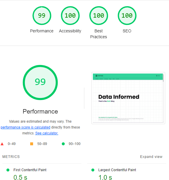 Gott Data Website, image 3