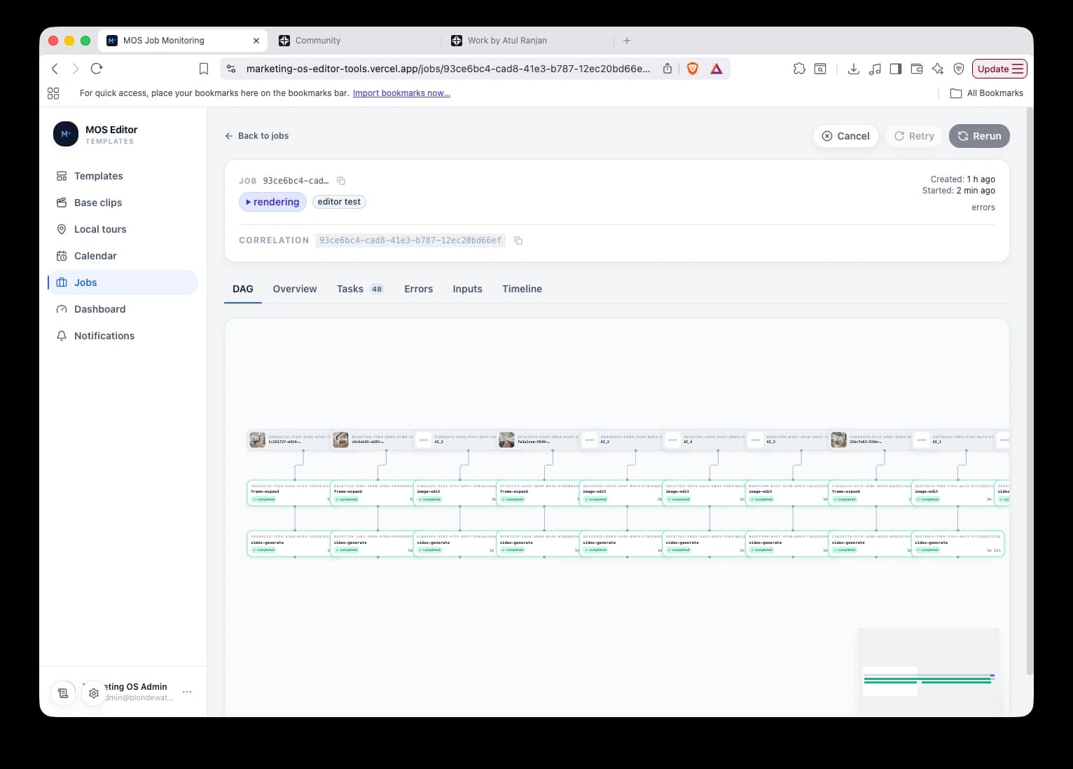 MOS Monitoring & Editor Tools, image 2